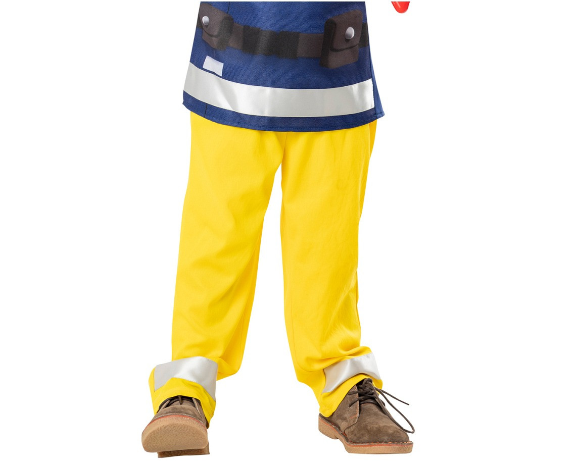 Role play-set for kids Fireman Sam ( mask, trousers, top with lenticular walkie talkie), size 3-4 years